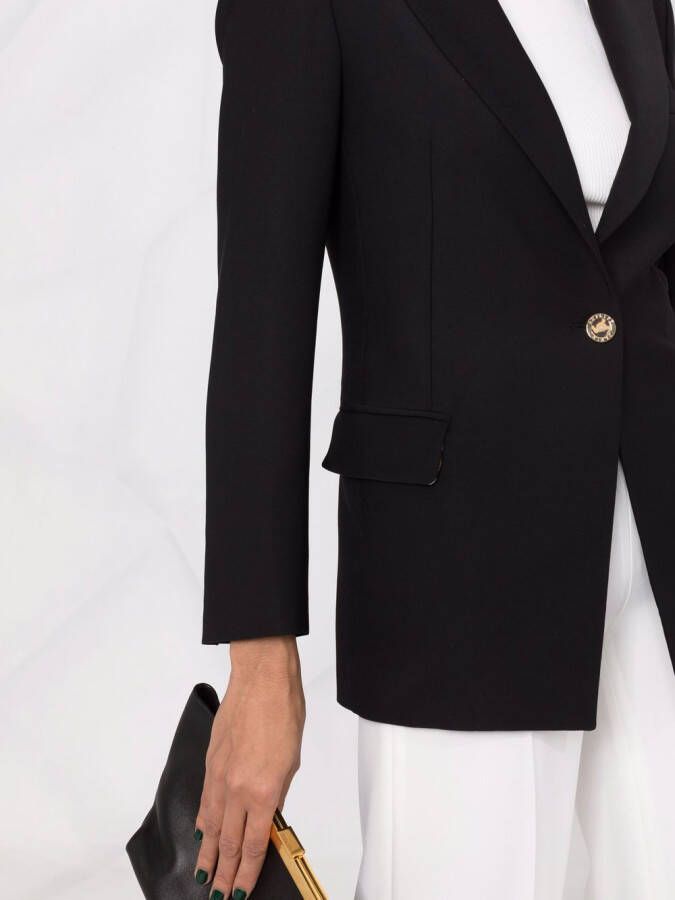 Philipp Plein Blazer met puntige revers Zwart