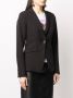 Philipp Plein Blazer verfraaid met kristallen doodskop Zwart - Thumbnail 3