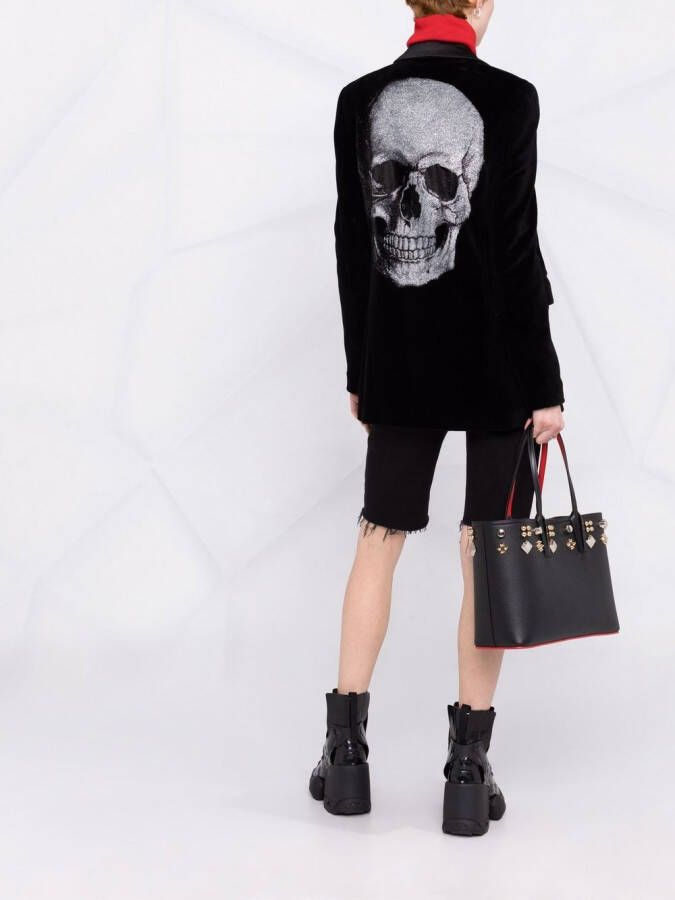 Philipp Plein Blazer verfraaid met kristallen Zwart
