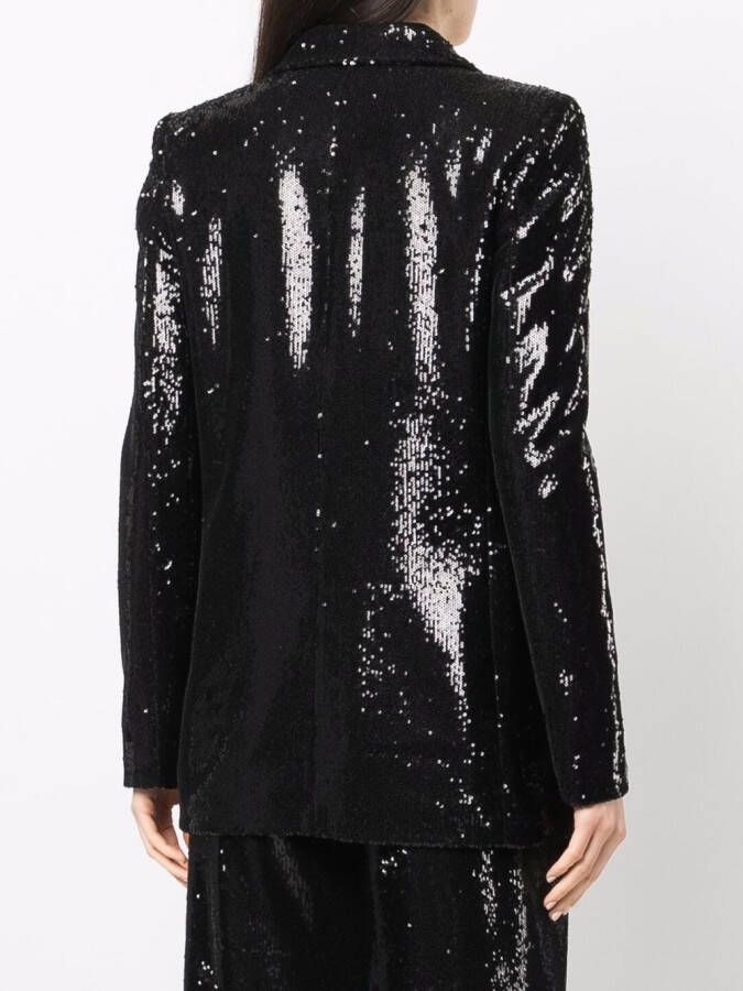 Philipp Plein Blazer verfraaid met pailletten Zwart