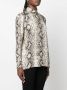 Philipp Plein Blouse met slangenprint Beige - Thumbnail 3