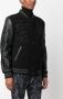 Philipp Plein Bomberjack met logopatch Zwart - Thumbnail 3