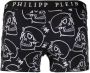 Philipp Plein Boxershorts met doodskopprint Zwart - Thumbnail 2