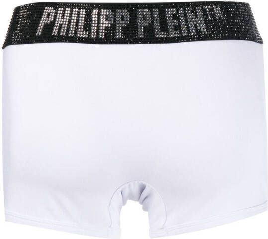 Philipp Plein Boxershorts met logo Wit