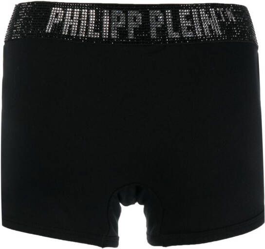 Philipp Plein Boxershorts met logo Zwart