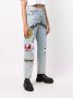 Philipp Plein Boyfriend jeans met patchwork Blauw - Thumbnail 3