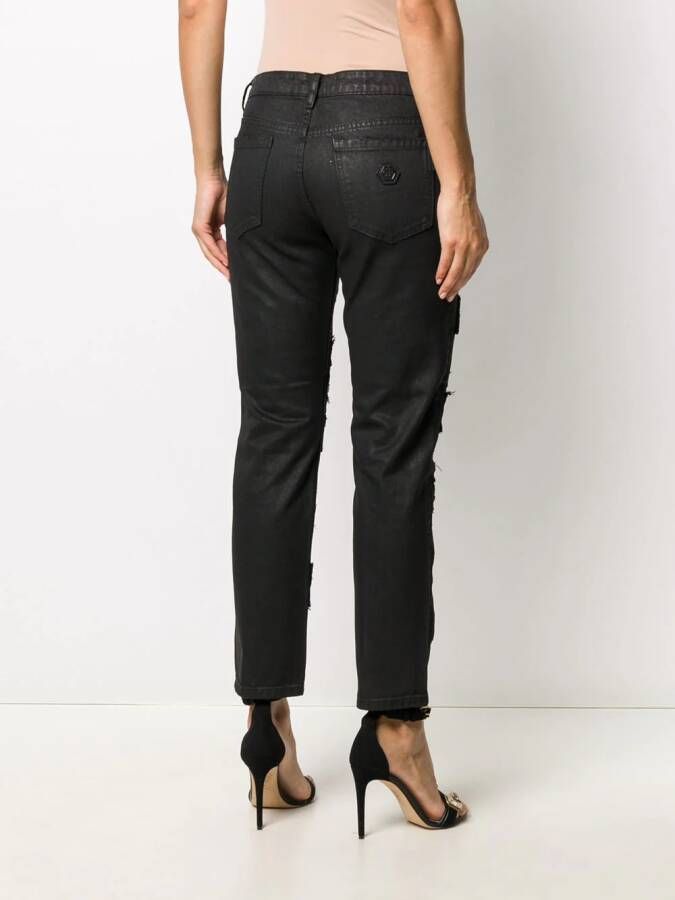 Philipp Plein Boyfriend jeans Zwart
