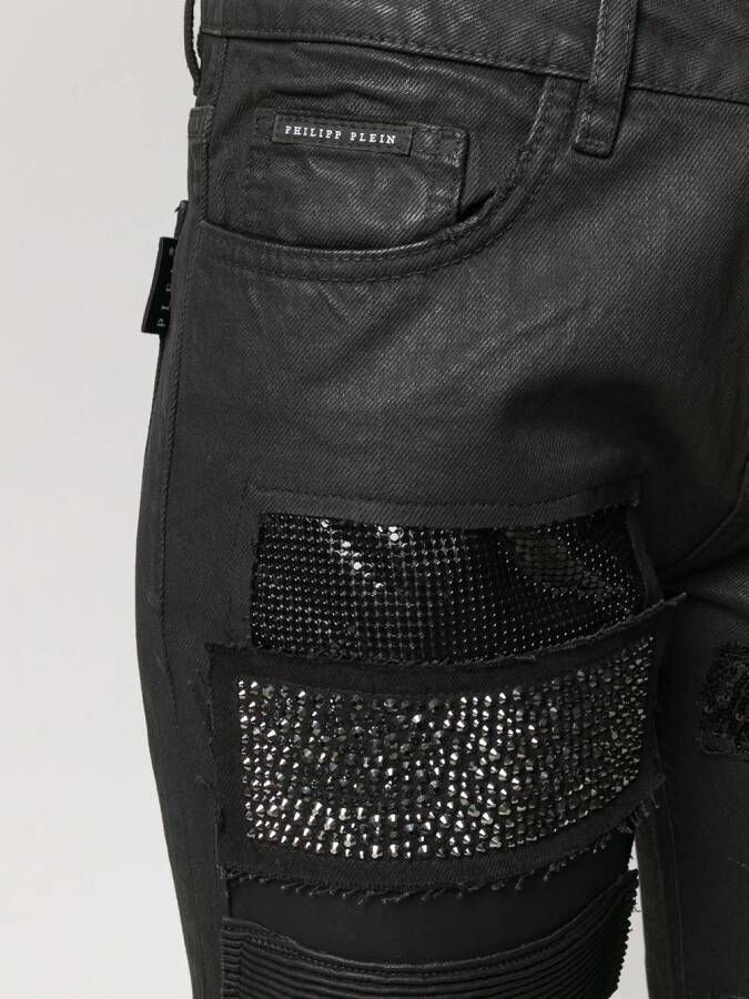 Philipp Plein Boyfriend jeans Zwart