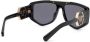 Philipp Plein Bril met rechthoekig montuur Zwart - Thumbnail 4
