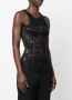 Philipp Plein Bustier top met detail van kant Zwart - Thumbnail 3