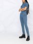 Philipp Plein Button-down jumpsuit Blauw - Thumbnail 4