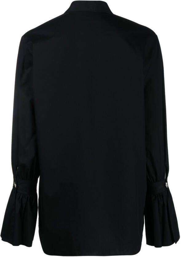 Philipp Plein Button-up blouse Zwart