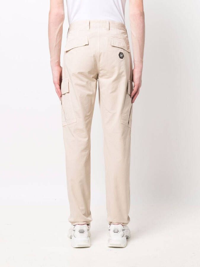 Philipp Plein Cargo broek Beige