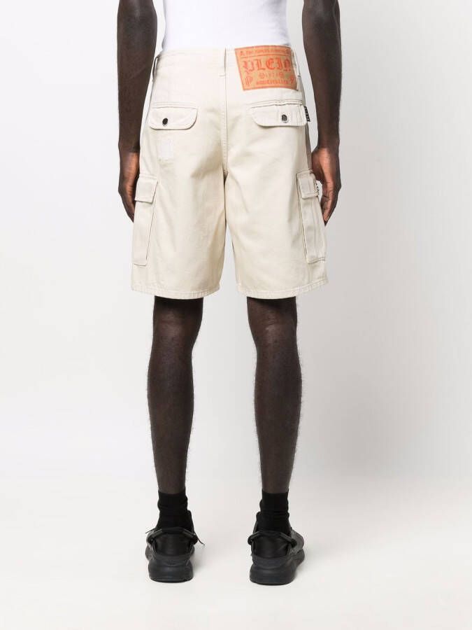 Philipp Plein Cargo shorts Beige