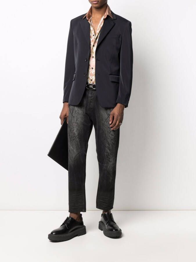 Philipp Plein Carrot jeans Zwart