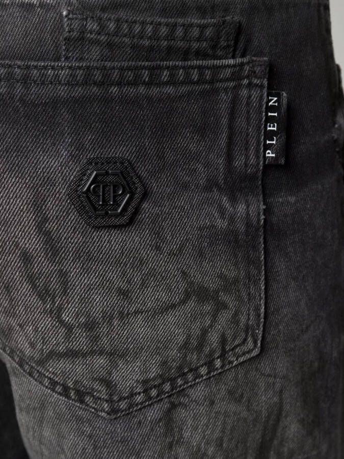 Philipp Plein Carrot jeans Zwart