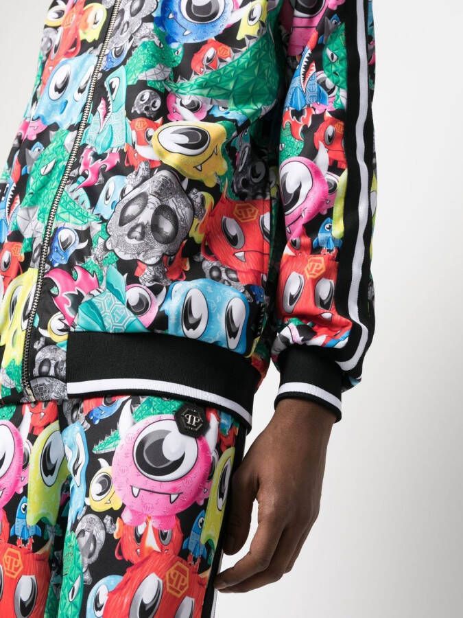 Philipp Plein Trainingspak met print Zwart