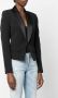 Philipp Plein Colbert met enkele rij knopen Zwart - Thumbnail 3