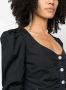 Philipp Plein Cropped blouse Zwart - Thumbnail 5