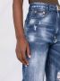 Philipp Plein Cropped jeans Blauw - Thumbnail 3