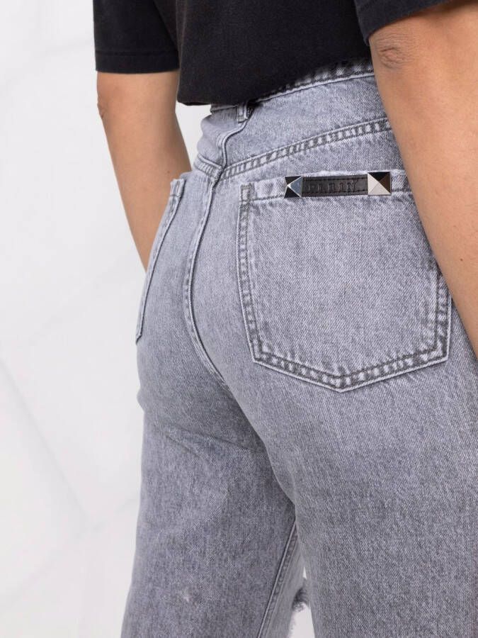 Philipp Plein Cropped jeans Grijs