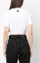 Philipp Plein Cropped T-shirt Wit - Thumbnail 4