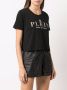 Philipp Plein Cropped T-shirt Zwart - Thumbnail 3