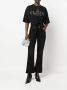 Philipp Plein Cropped T-shirt Zwart - Thumbnail 2