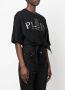 Philipp Plein Cropped T-shirt Zwart - Thumbnail 3