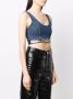 Philipp Plein Cropped top Blauw - Thumbnail 3