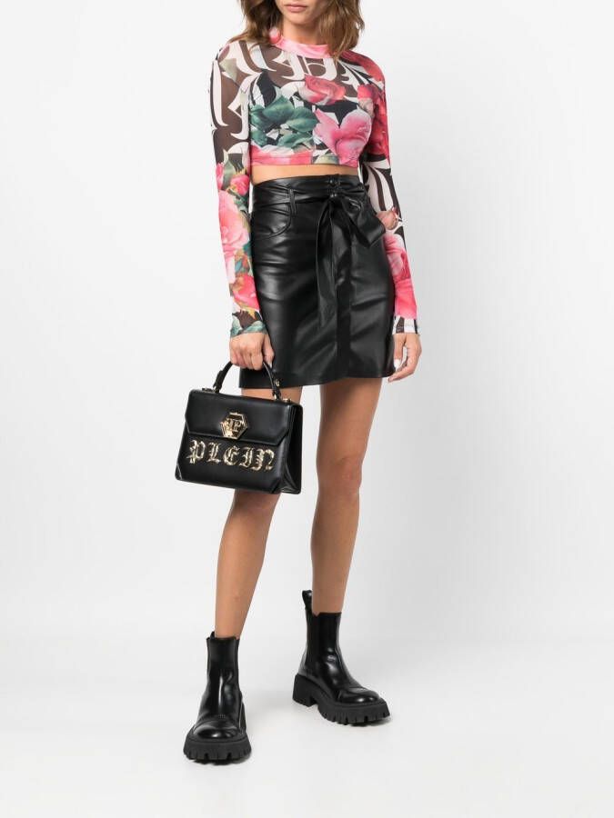 Philipp Plein Cropped top Roze