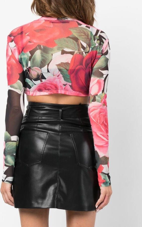Philipp Plein Cropped top Roze