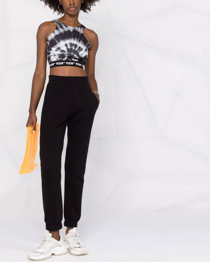 Philipp Plein Cropped top Zwart