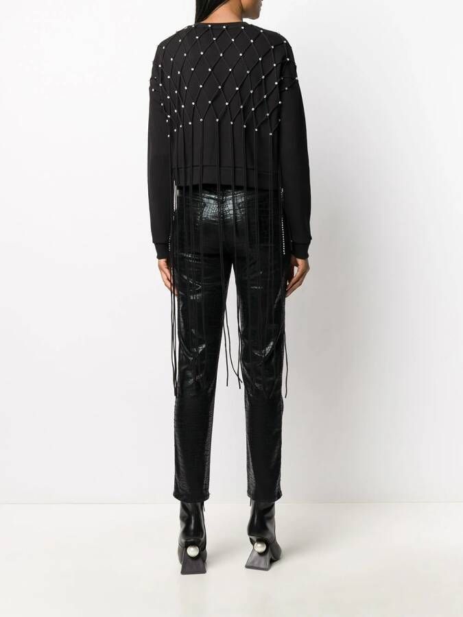 Philipp Plein Cropped top Zwart