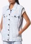 Philipp Plein Denim gilet Blauw - Thumbnail 3