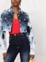 Philipp Plein Denim jack Blauw - Thumbnail 4