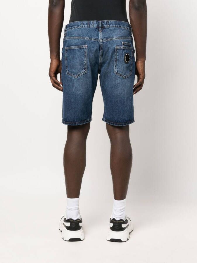 Philipp Plein Denim shorts Blauw