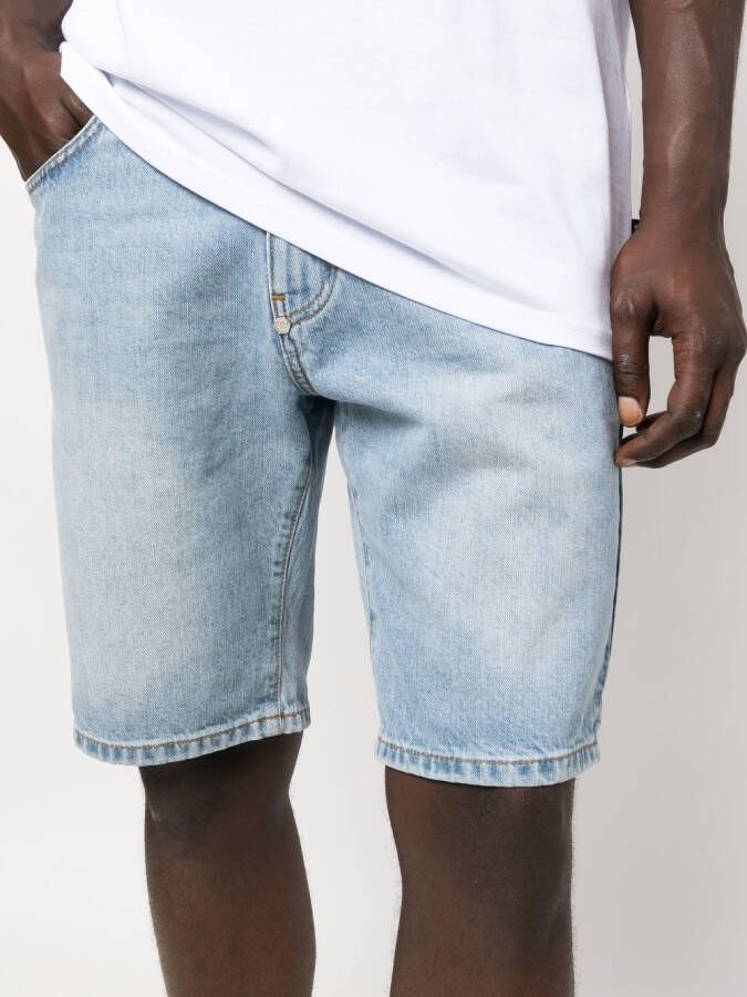 Philipp Plein Denim shorts Blauw