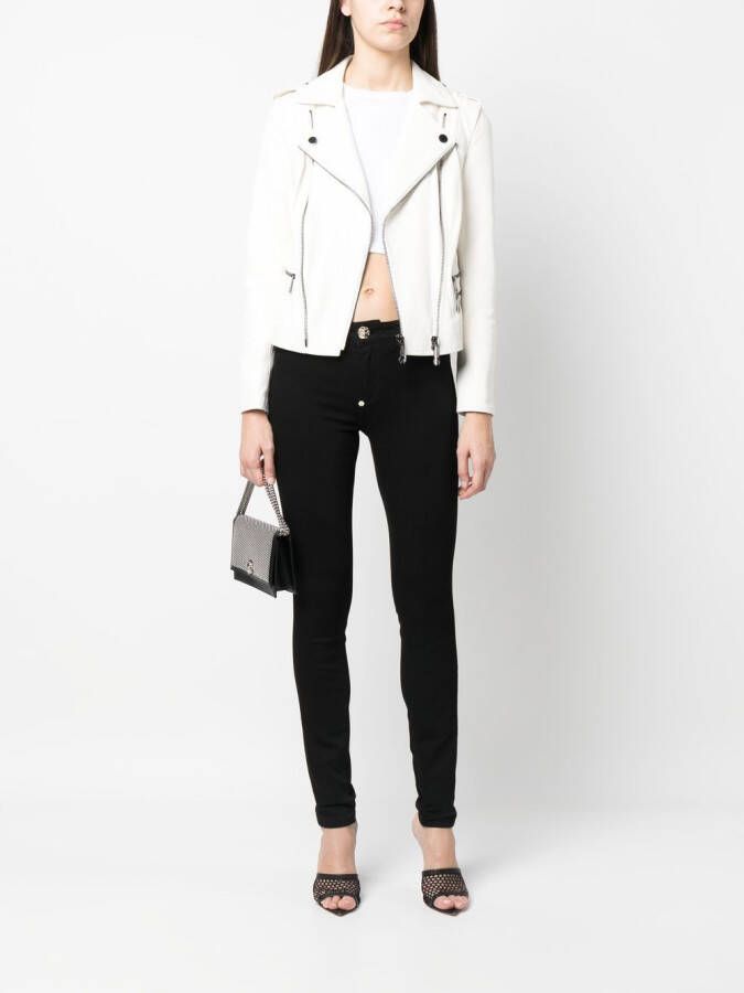 Philipp Plein Denim jegging Zwart