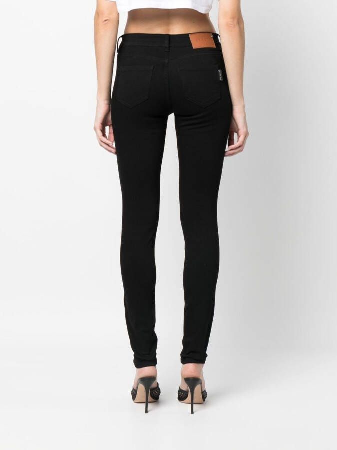 Philipp Plein Denim jegging Zwart