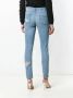 Philipp Plein distressed slim fit jeans Blauw - Thumbnail 4