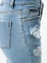 Philipp Plein distressed slim fit jeans Blauw - Thumbnail 5