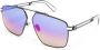 Philipp Plein Eyewear Zonnebril met gegraveerd logo Zwart - Thumbnail 2