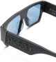 Philipp Plein Zonnebril met rechthoekig montuur Zwart - Thumbnail 3