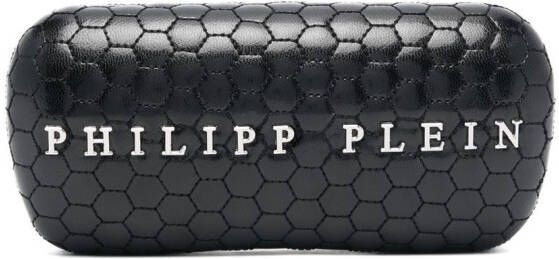 Philipp Plein Zonnebril met vierkant montuur Zwart