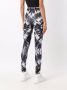 Philipp Plein Fietsshorts met tie-dye print Zwart - Thumbnail 4