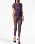 Philipp Plein T-shirt met bloemenprint Zwart - Thumbnail 2