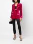 Philipp Plein Fluwelen blazer Roze - Thumbnail 2