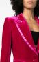 Philipp Plein Fluwelen blazer Roze - Thumbnail 5