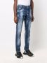 Philipp Plein Destroyed traight jeans Blauw - Thumbnail 3